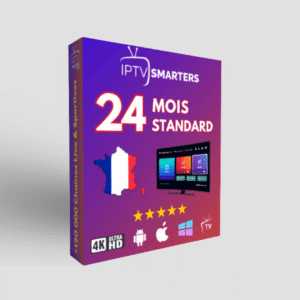 Abonnement IPTV France – 24 Mois (1 Connexion)