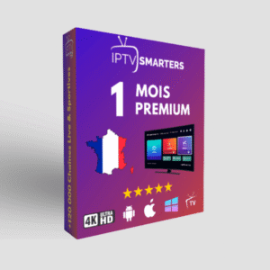 Abonnement IPTV Premium – 1 Mois (1 Connexion)