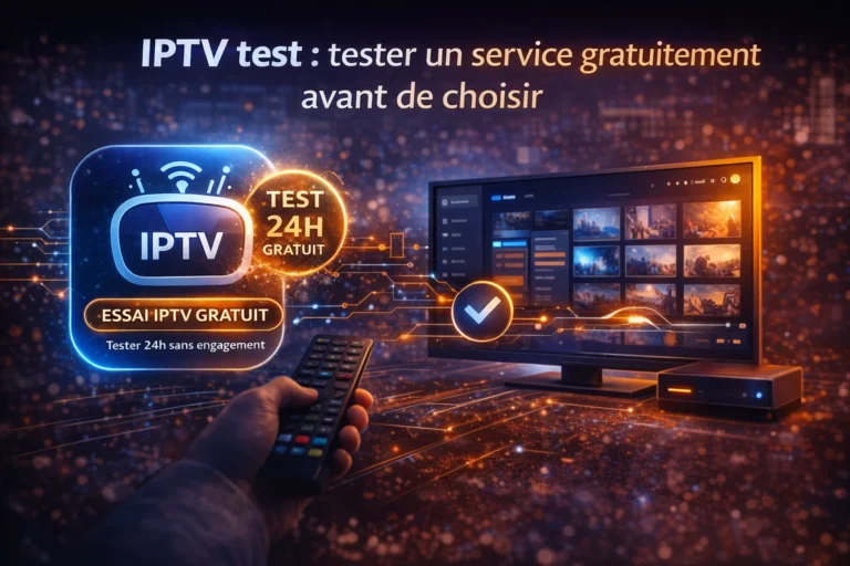 IPTV test : tester un service gratuitement avant de choisir