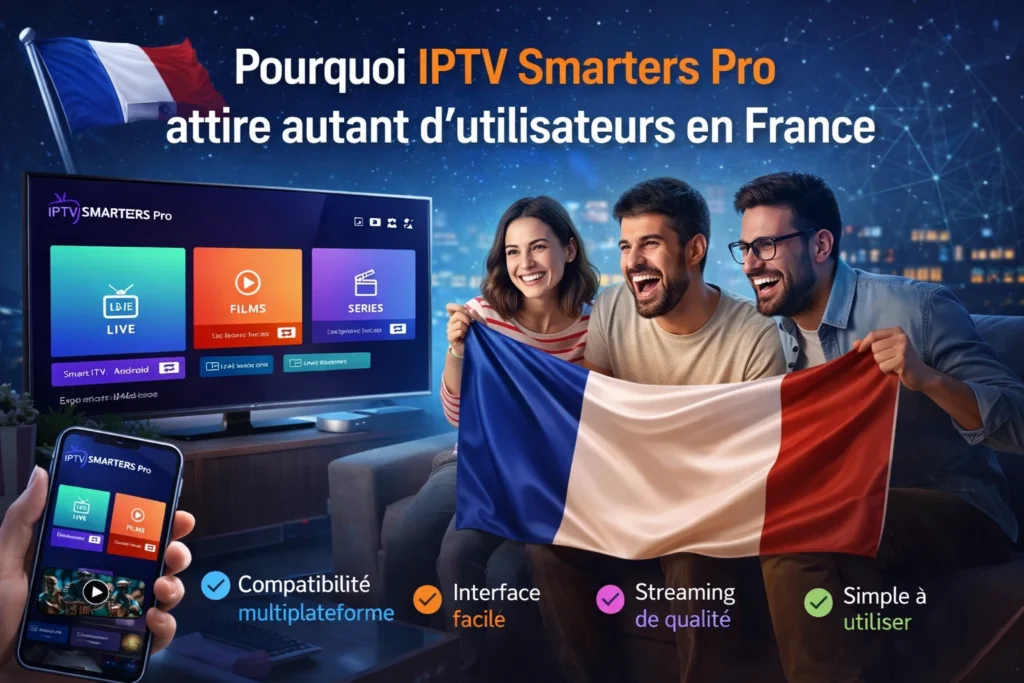 Pourquoi IPTVSmartersPro séduit la France