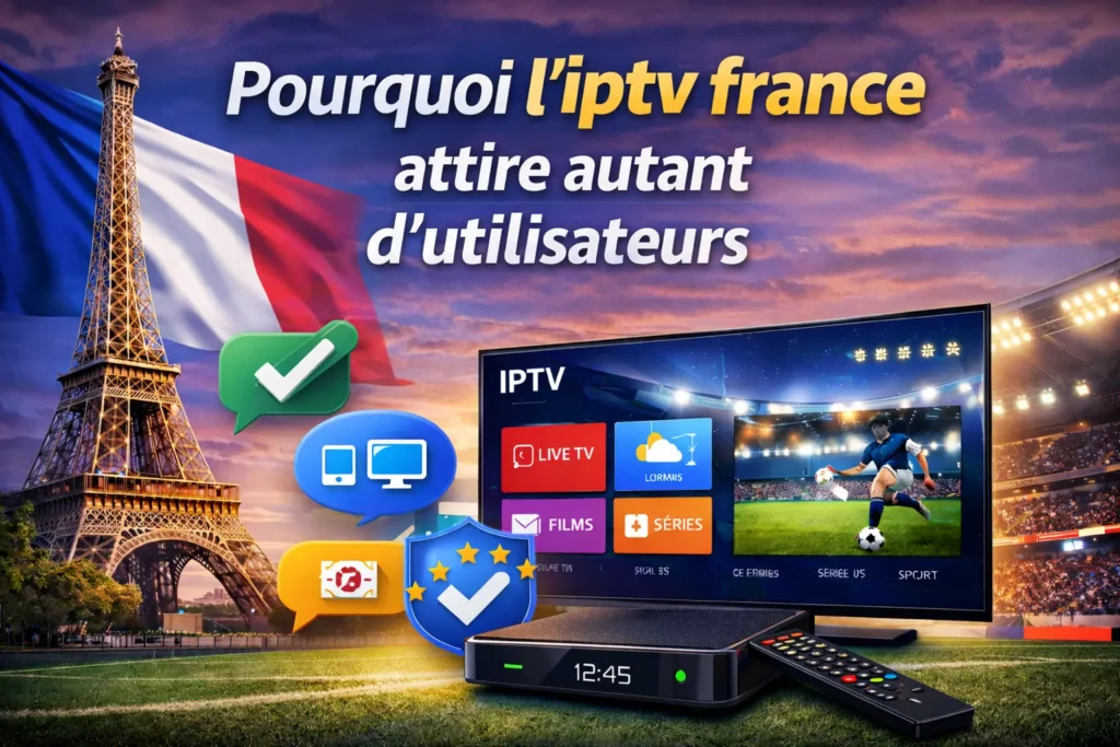 Pourquoi l’iptv france attire autant d’utilisateurs