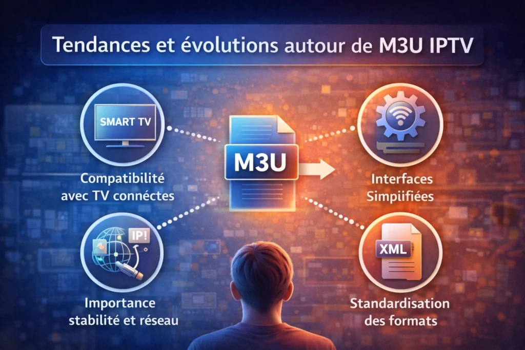 Tendances et évolutions autour de M3U IPTV