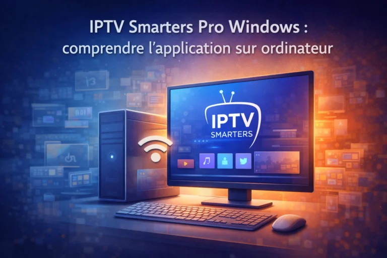 IPTV Smarters Pro Windows : comprendre l’application sur ordinateur