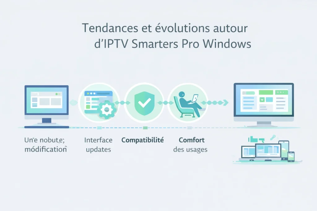 Tendances et évolutions autour d’IPTV Smarters Pro Windows