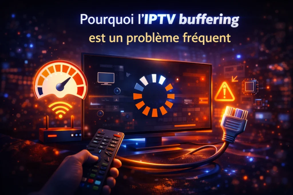 Pourquoi l’IPTV buffering est un problème fréquent